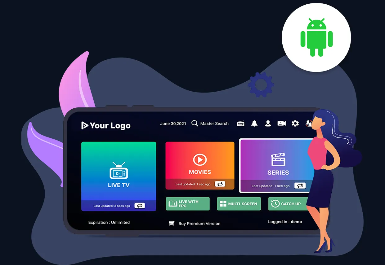 IPTV Smarters Pro sur Android