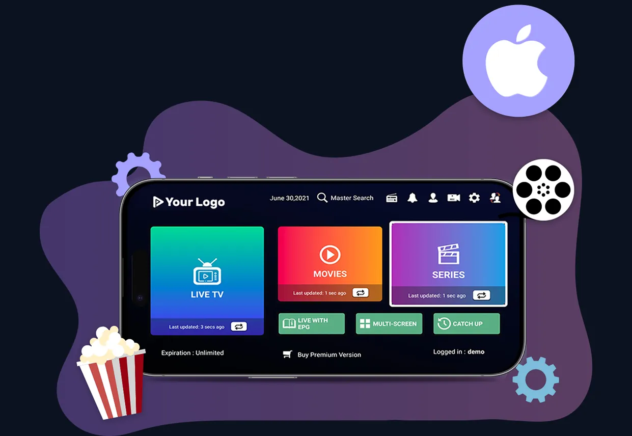 IPTV Smarters Pro sur iPhone et iPad