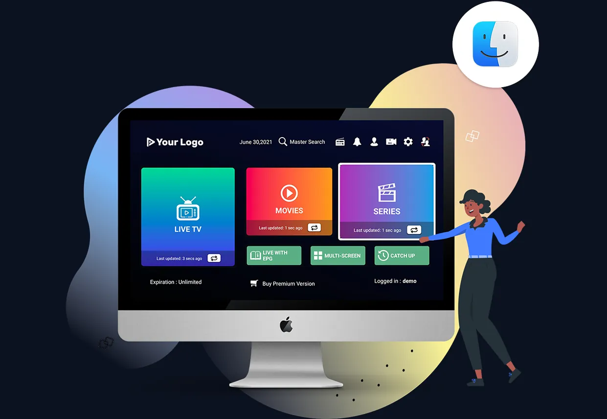IPTV Smarters Pro sur Mac