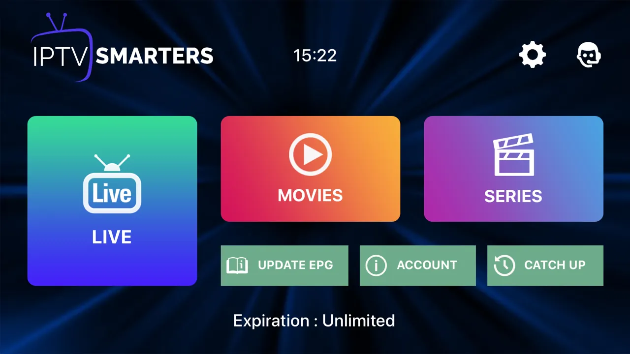 IPTV Smarters Pro sur iPhone : Live, Movies, Series