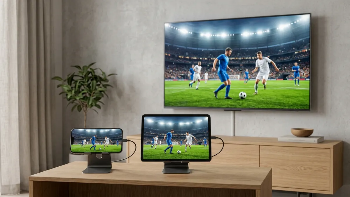 Regarder le football en direct avec un abonnement IPTV 4K sur Smart TV